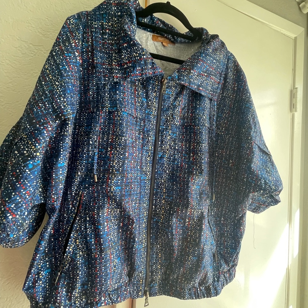 Patterned Wind Jacket ( Please Read Description) - image 1